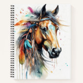 Boho Horse Notitieboek (Voorkant)