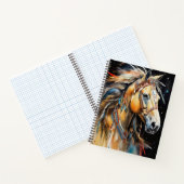 Boho Horse Notitieboek (Binnen)