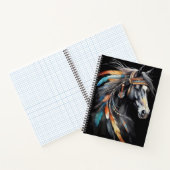 Boho Horse Notitieboek (Binnen)