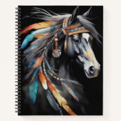 Boho Horse Notitieboek (Voorkant)