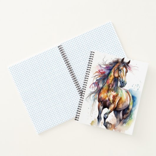 Boho Horse Notitieboek (Binnen)