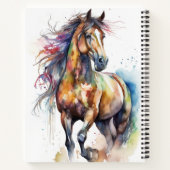 Boho Horse Notitieboek (Achterkant)