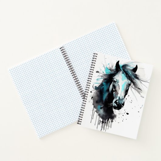 Boho Horse Notitieboek (Binnen)