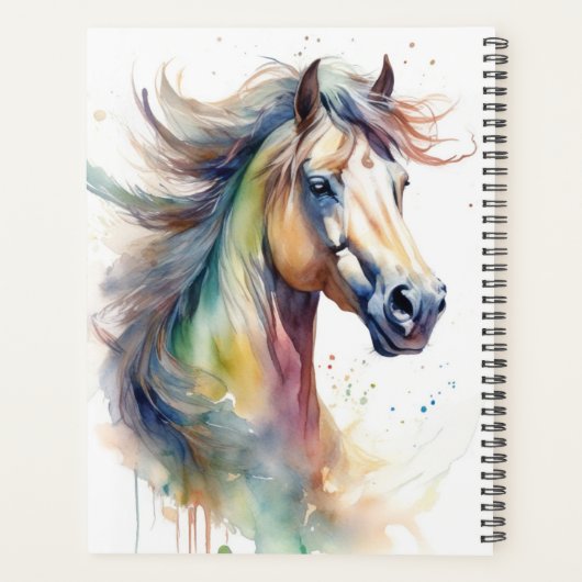 Boho Horse Planner (Achterkant)