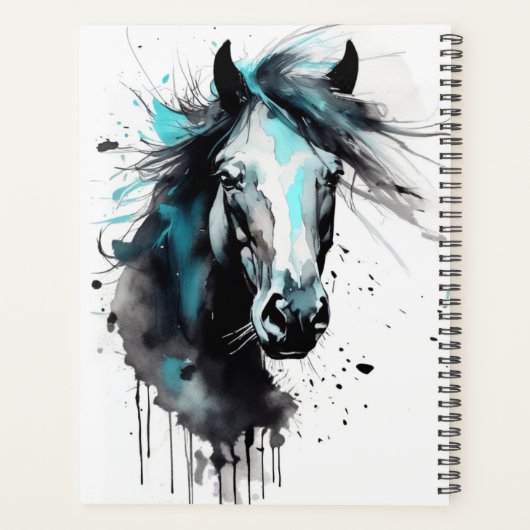 Boho Horse Planner (Achterkant)