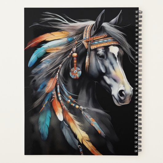 Boho Horse Planner (Achterkant)