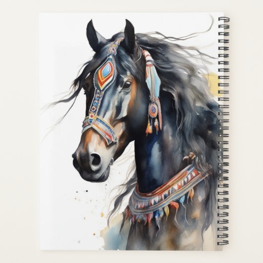 Boho Horse Planner (Achterkant)