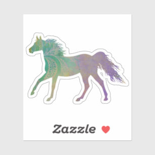 Boho Horse Sticker