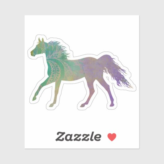 Boho Horse Sticker (Vel)