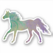 Boho Horse Sticker (Voorkant)