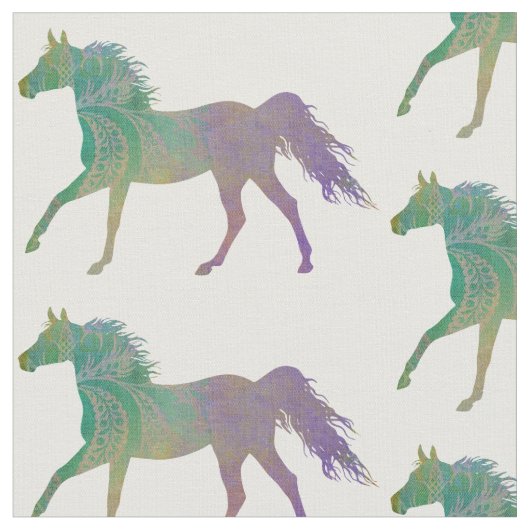  Boho Horse Stof (Close Up)