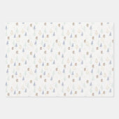 Boho House en Trees Kerstmis Inpakpapier Vel (Voorkant 3)