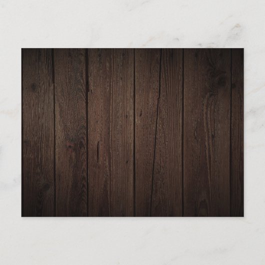 Boho Hout Pampa Gras Bloem Koppels Shower Uitnodiging Briefkaart (Achterkant)