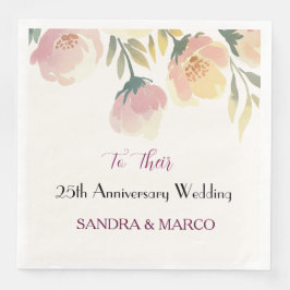 Boho Huwelijk Servet  bloemenboeket