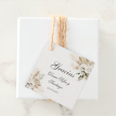 Boho-huwelijksgunstlabels voor herinneringen bedankjes labels (In situ)