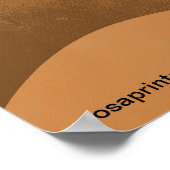 Boho hygge wall art sundown abstract landschap poster (Hoek)