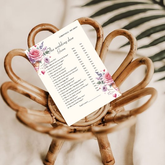 Boho Ice Cream Bruiloft schoen spel partij spel Ka Aankondiging