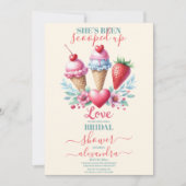 Boho Ice Cream Vrijgezellenfeest Kaart (Voorkant)