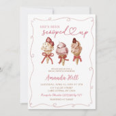 Boho Ice Cream Ze heeft Vrijgezellenfeest opgepakt Kaart (Voorkant)