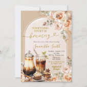 Boho Iets zoets is Baby shower brouwen Kaart (Voorkant)