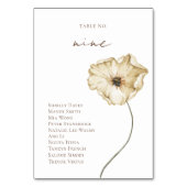 Boho IJslandse Waterverf IJsland Poppy Flower Kaart (Voorkant)