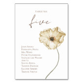 Boho IJslandse Waterverf IJsland Poppy Flower Kaart (Voorkant)