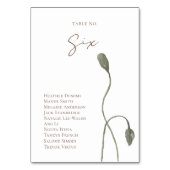 Boho IJslandse Waterverf IJsland Poppy Flower Kaart (Voorkant)