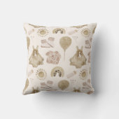 Boho in Neutrals: speelse kinderkamer Kussens (Achterkant)