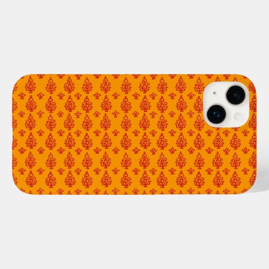 Boho India Block Print Case-Mate iPhone Case (Achterkant (horizontaal))