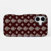 Boho India Block Print iPhone 16 Hoesje (Achterkant horizontaal)