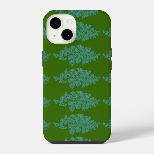 Boho India Block Print iPhone Hoesje (Achterkant)
