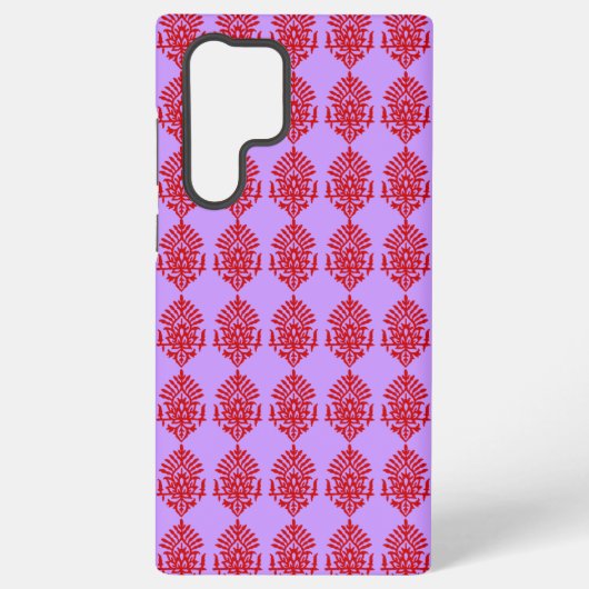 Boho India Block Print Samsung Galaxy Hoesje (Achterkant)