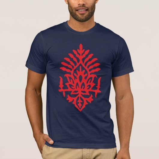 Boho India Block Print T-shirt (Voorkant)