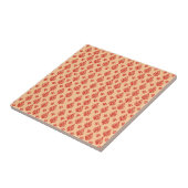 Boho India Block Print Tegeltje (Zijkant)