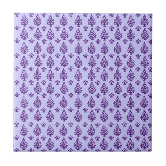 Boho India Block Print Tegeltje (Voorkant)