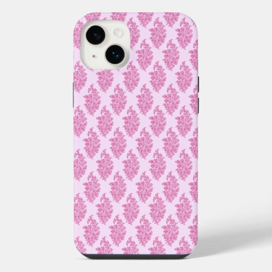Boho India Blokafdruk iPhone Hoesje (Achterkant)