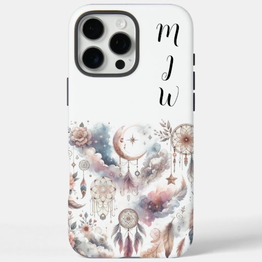 Boho Indian Feather iPhone / iPad hoesje (Achterkant)