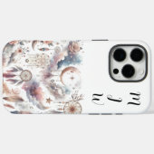 Boho Indian Feather iPhone / iPad hoesje (Achterkant (horizontaal))