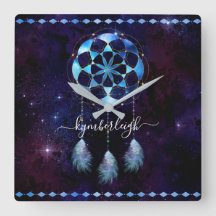 Boho Indigo Tribal Celestial Mandala Drocatcher