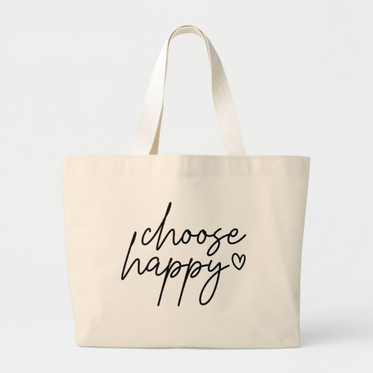 Boho Inspirerend quotes Grote Tote Bag (Voorkant)