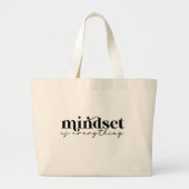 Boho Inspirerend quotes Grote Tote Bag (Voorkant)