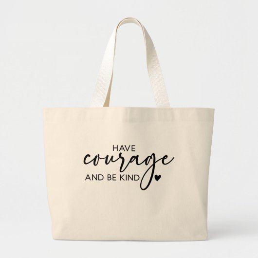 Boho Inspirerend quotes Grote Tote Bag (Voorkant)