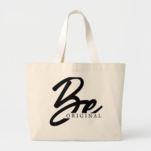 Boho Inspirerend quotes Grote Tote Bag (Voorkant)