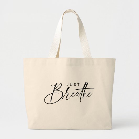 Boho Inspirerend quotes Grote Tote Bag (Voorkant)