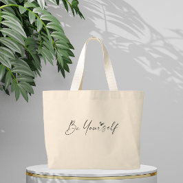 Boho Inspirerend quotes Grote Tote Bag