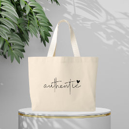 Boho Inspirerend quotes Grote Tote Bag