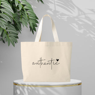 Boho Inspirerend quotes Grote Tote Bag