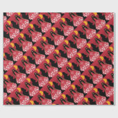 boho internationale vrouwendag cadeaupapier (Vlak)