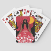boho internationale vrouwendag speelkaarten (Achterkant)