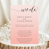 Boho Intieme bruiloft Micro Ceremony Courthouse Kaart